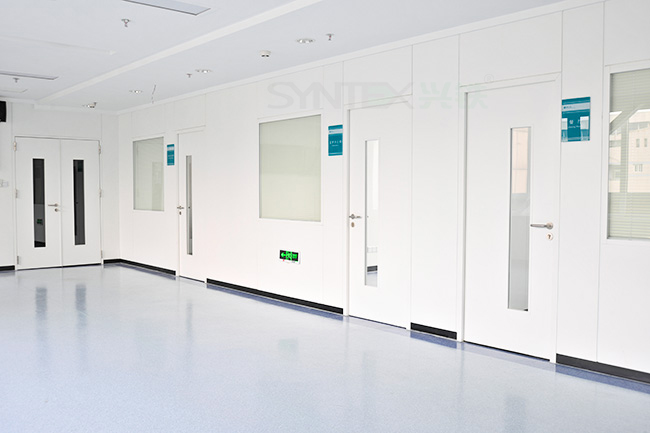 成都興鐵與浙二醫院合作案例 醫院過道墻板|醫院用科室診室門