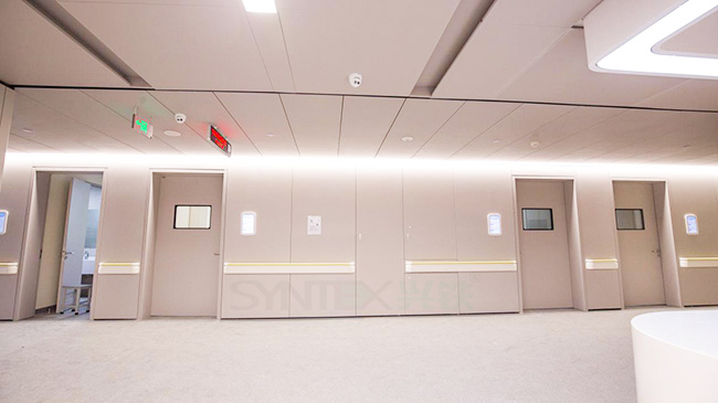 成都興鐵與資陽(yáng)兒童醫(yī)院合作案例 醫(yī)院專用護(hù)墻板